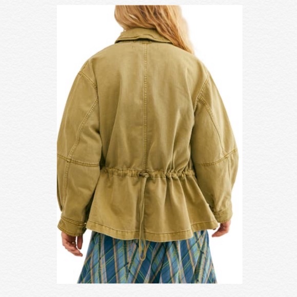 Free People Military Inspired Army Jacket - Picture 3 of 9